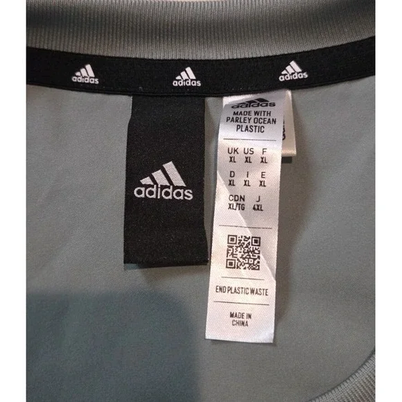 ADIDAS MENS XL CE Q2 T SHORT SLEEVE SPORTS TRAINING FITNESS GYM PERFORMANCE - Picture 3 of 5